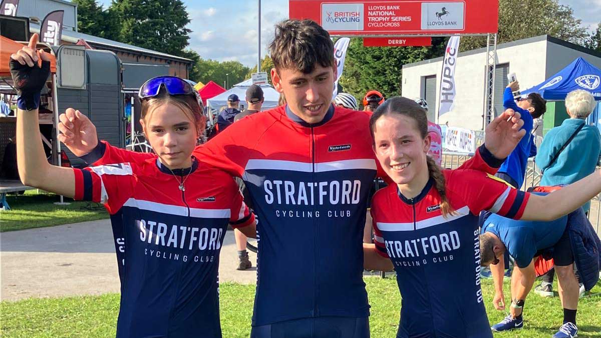 Juniors podium