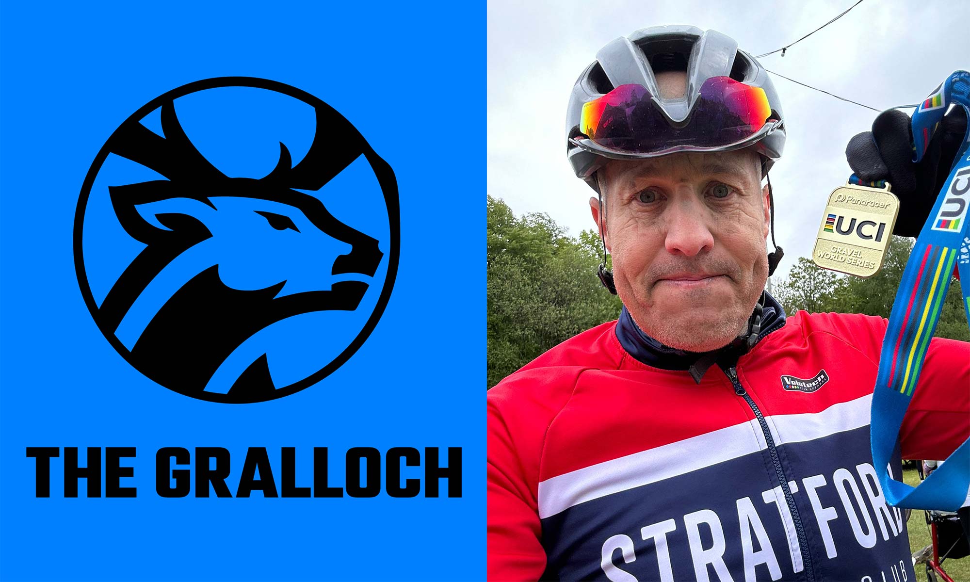 Ton grabs his medal and entry to the World Gravel Championships