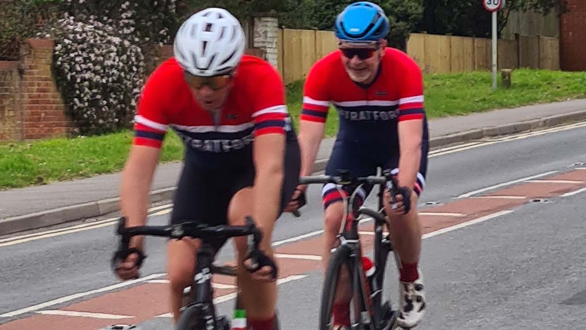 Jon and Dave in the 2 Up